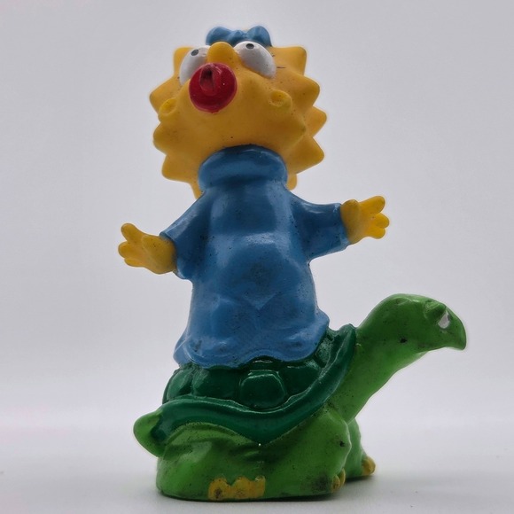 Matt Groening Other - The Simpsons Maggie Simpson PVC Figure 2in Blue Fair 1990 Matt Groening